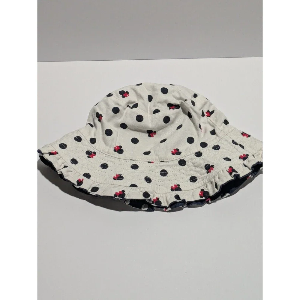 Disney Baby Gap Minnie Mouse Reversible Bucket Hat Toddler M/L
